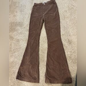 Women’s size 25 Hollister Brown Corduroy pants